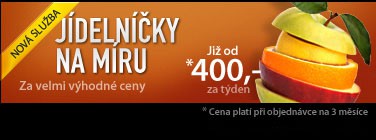 Ceník "Jídelníčků na míru"